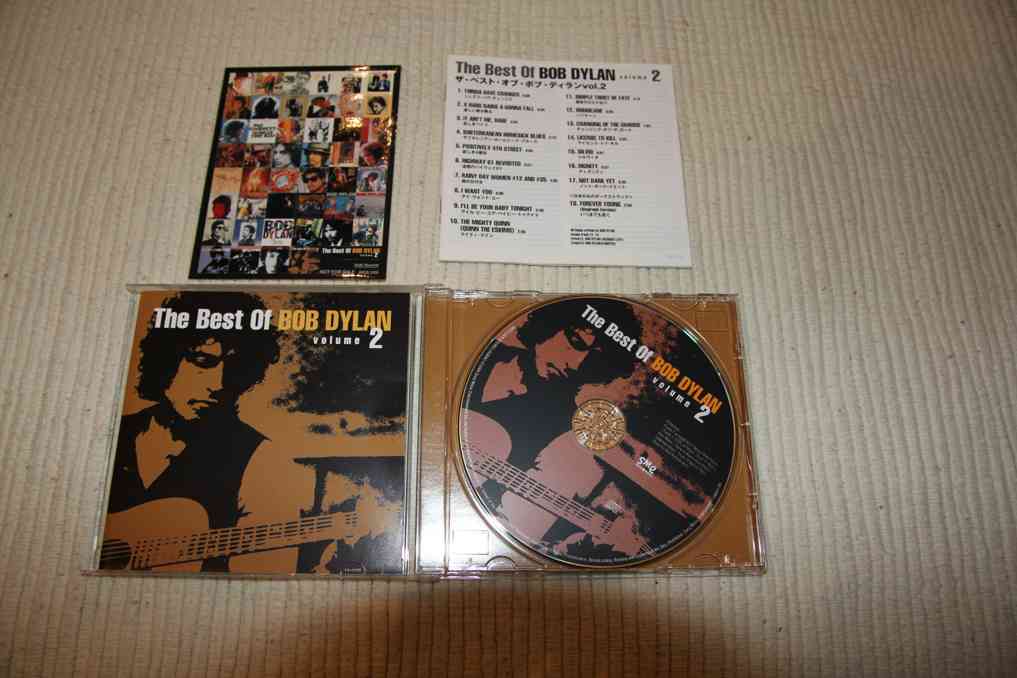BOB DYLAN - THE BEST OF VOLUME 2 - JAPAN